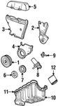 Genuine Ford Oil Pan Gasket F8cz-6710-aa. Fixed Price $10.79.