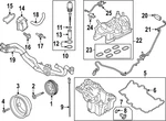 Genuine Ford Oil Pan Ml3z6675m. Fixed Price $162.15.