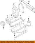 Gm Oem 84-05 6000 Engine Parts-oil Filter 19210286. Fixed Price $8.11.