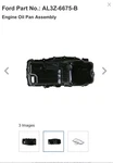 Al3z-6675-b New Oem Ford Engine Oil Pan. Fixed Price $110.00.