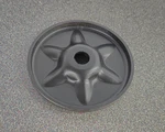 Excellent Original Porsche 914 1.7 1.8 1 Hole Engine Block Oil Strainer Cover. Fixed Price $40.00.