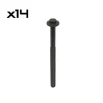Porsche 911 Boxster Cayman 14x Crankcase Bolt Genuine 99610111562. Fixed Price $152.25.