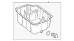 Genuine Mercedes-benz Oil Pan 642-010-14-28. Fixed Price $152.52.