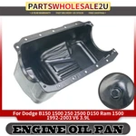 Engine Oil Pan For Dodge Dakota Ram 1500 Van B150 B1500 B250 B2500 D150 V6 3.9l. Fixed Price $72.99.