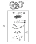 Genuine Mopar Oil Pan Gasket 68261578aa. Fixed Price $79.50.