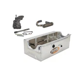 Dan Olson Oil Pan And Shark Pump, Plain, Fits Small Block Chevy. Fixed Price $1064.99.