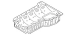 Genuine Audi Oil Pan 07k-103-603-k. Fixed Price $692.47.