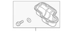 Genuine Nissan Oil Pan 11110-1pd0b. Fixed Price $133.66.