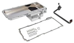 Oil Pan Steel Spin-on Filter Chrome 7 Qt. Capacity Chevy Ls Kit. Fixed Price $422.99.