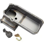 High Volume Chevy Claimer Oil Pan Combo, Rh Side Dipstick, Fits Small Block. Fixed Price $176.99.