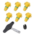 Oil Drain Plug 8 Pack Compatible With Ford F150 Mustang Bronco Edge Oem Replace. Fixed Price $24.29.