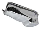 For 1980-85 Chevy Small Block 267 283 305 327 350 Stock Capacity Oil Pan Chrome. Fixed Price $89.67.