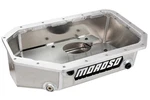 Moroso Honda K-series Engine Oil Pan, 6.5 Qt Full Sump, Aluminum, Natural Finish. Fixed Price $869.99.