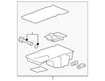 Genuine Gm Oil Pan 12619011. Fixed Price $189.57.