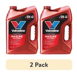 (2 Pack) Maxlife High Mileage 10w-40 Synthetic Blend Motor Oil 5 Quart. Fixed Price $36.64.