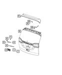 Genuine Mopar Wiper Arm Nut. Fixed Price $7.17.