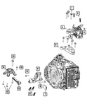Genuine Mopar Cover Mounting 4884904ab. Fixed Price $2.69.