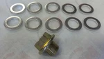 Oil Drain Plug Dp541 (1) + Gasket / Washer (pack Of 10) For Mitsubishi. Fixed Price $14.07.