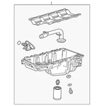 Genuine Gm Oil Pan 12739177. Fixed Price $252.95.