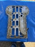 Genuine Oem 2003-2010 Ford 6.0l Powerstroke E-series Upper Oil Pan 1844948c1. Fixed Price $99.99.