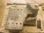 Aluminun Oil Pan Detroit Diesel 6v53t 10503039 Used Take Off Cast. Fixed Price $1499.00.