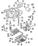 Genuine Mopar Oil Pan 4663841ad. Fixed Price $141.39.