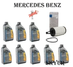 Engine Oil Filter With 8 Liters 5w-40 Motor Kit For Mercedes Benz Genuine. Fixed Price $273.33.