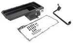 Oil Pan Steel Spin-on Filter Black Powdercoated 7 Qt. Capacity Chevy Ls Kit. Fixed Price $392.99.