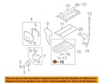 Gm Oem 04-08 Aveo,aveo5 Enginetransaxle Engine Parts-drain Plug 94535699. Fixed Price $20.86.