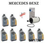 Engine Oil Filter With 7 Liters 5w-40 Motor Kit For Mercedes Benz Change. Fixed Price $243.33.
