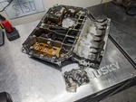 10-16 Upper Engine Oil Pan For Audi S4 3.0 06e103603ah Supercharged Used. Fixed Price $85.00.