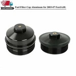 For 03-07 Ford 6.0l Powerstroke Diesel Billet Engine Oil / Fuel Filter Caps Top. Fixed Price $40.87.