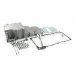 Satin Aluminum Rear Sump Low-profile Retro-fit Oil Pan For Chevy Gm Ls V8. Fixed Price $291.50.