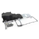 Black Aluminum Rear Sump Low-profile Retro-fit Oil Pan For Chevy Gm Ls V8. Fixed Price $308.00.