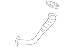Genuine Mitsubishi Oil Line 1225a001. Fixed Price $108.77.