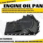 1x Engine Oil Pan Fit Dodge Durango V8 5.7l 2016-2019 All 2020-2026 Awd. Fixed Price $147.99.
