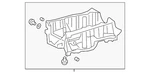 Genuine Toyota Oil Pan 11420-f2010. Fixed Price $591.16.