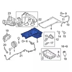 Genuine Ford Oil Pan Lc3z-6k040-b. Fixed Price $95.60.