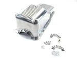1962 - 1982 Sbf Ford 260 289 302 Front Sump Finned Oil Pan Polished Mercury 5.0. Fixed Price $92.65.