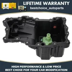 Engine Oil Pan Fl3z6675a For Ford 2015-2017 F150 2.7l 6cyl Ecoboost Fl3e6675ba. Fixed Price $95.99.