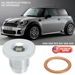 07-14 Mini Cooper R55 R56 R57 R59 N14 N18 N12 Engine Oil Pan Frain Plug Gasket. Fixed Price $8.99.