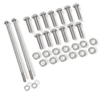 Mr. Gasket 60851g Oil Pan Bolt Set - Polished Stainless Steel. Fixed Price $75.99.