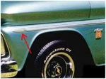 Brothers Trucks 62-80000-ff Fender Molding - Point Tip Left/right Each. Fixed Price $24.99.