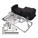Tsp 81076bk Gm Ls Low-profile Front Sump Oil Pan, Aluminum, Black, Universal. Fixed Price $420.00.
