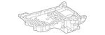 Genuine Mercedes-benz Oil Pan 264-014-05-00. Fixed Price $425.42.