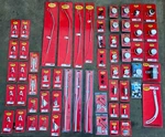 Misc Chrome Parts-dipstick-timing Pointer-valve Cover Cap-dist Clamp-fuel Filter. Fixed Price $150.00.