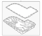 Genuine Audi Transmission Oil Pan 0ck-321-359-n. Fixed Price $193.31.