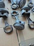 Standard Bore Engine Pistons & Rods Set Of 8 Low Miles Gm 396 Big Block 1968. Fixed Price $300.00.