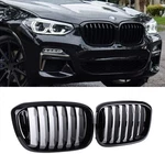 Black Gloss Front Grill M Style With Double Strip For Bmw X3 G01 / X4 G02. Fixed Price $126.43.