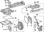 Genuine Mercedes-benz Crankcase 654-010-34-14. Fixed Price $355.01.